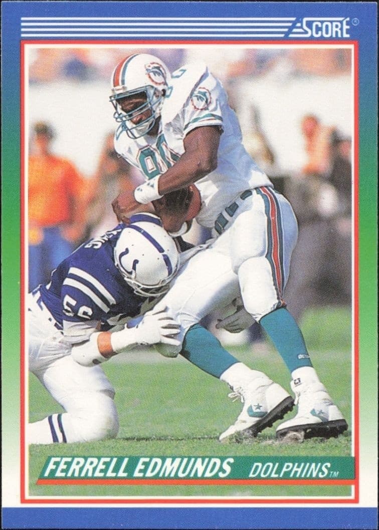 1990 Score Ferrell Edmunds #349 trading card