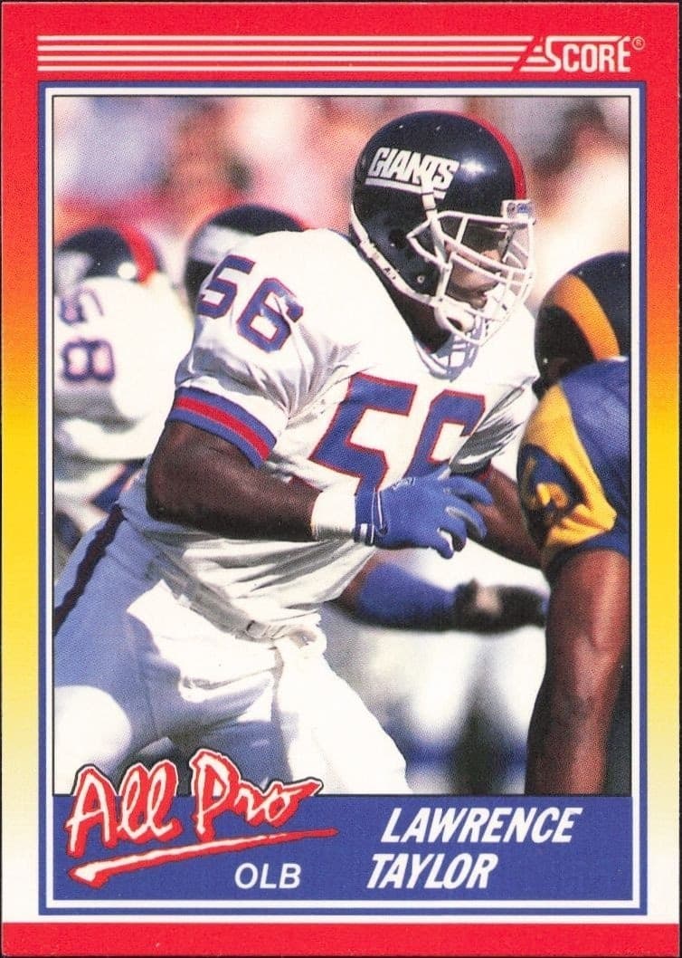1990 Score Lawrence Taylor #571 trading card