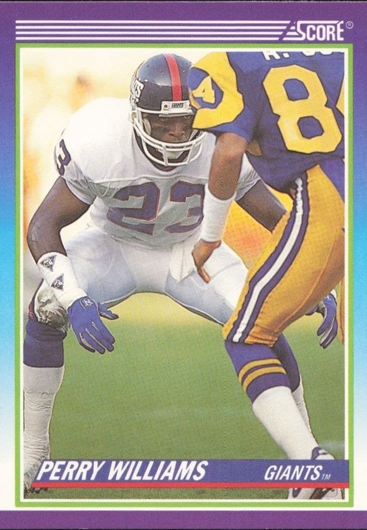 1990 Score Perry Williams #471 trading card
