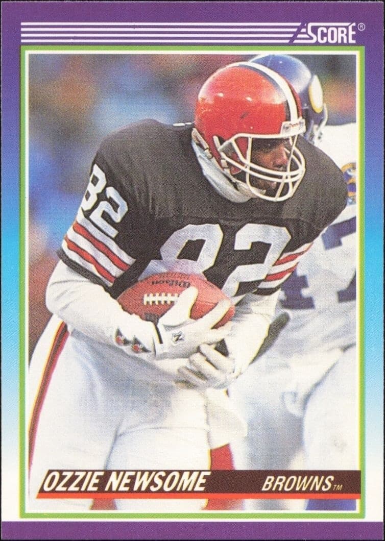 1990 Score Ozzie Newsome #443 trading card