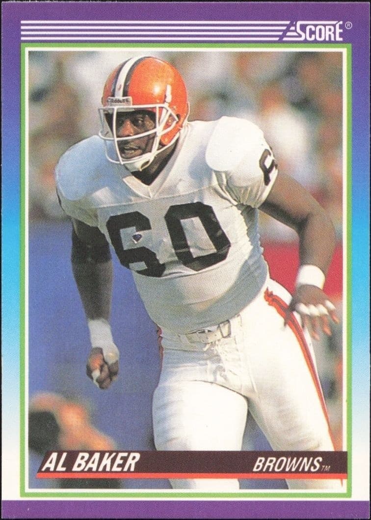 1990 Score Al Baker #479 trading card