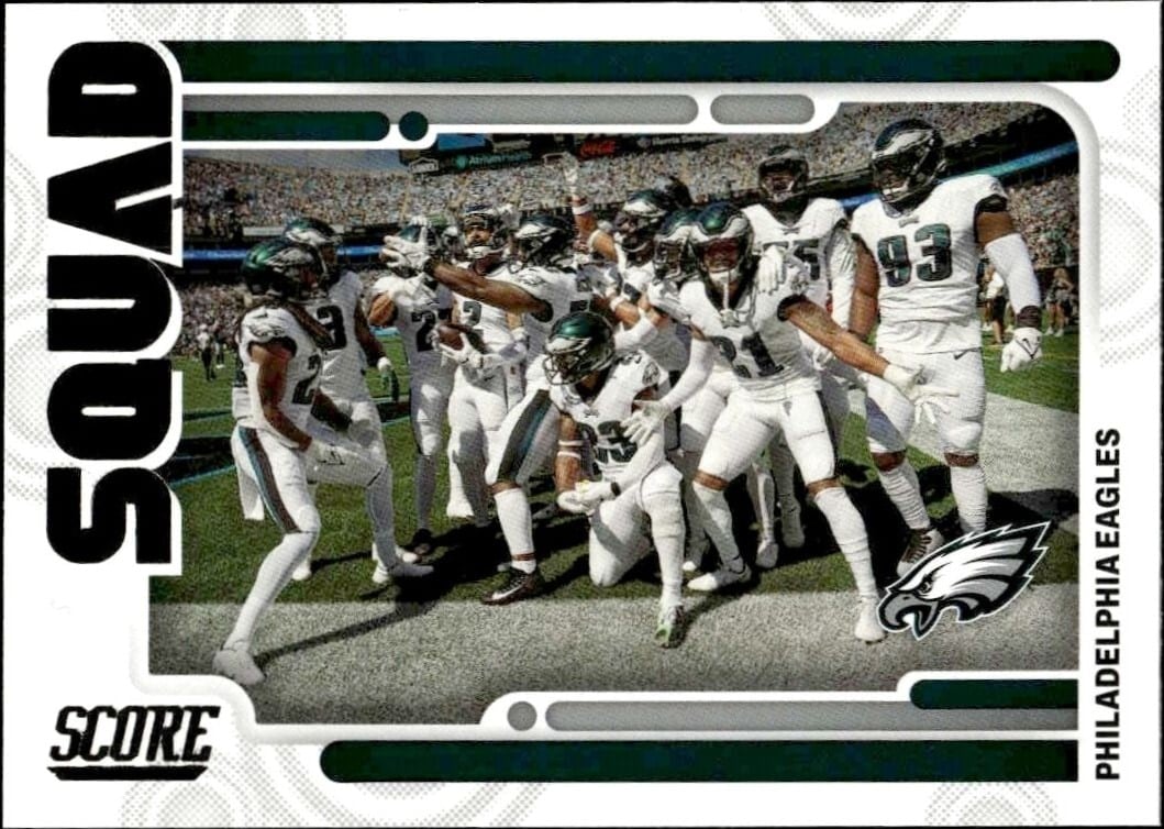 2022 Panini Score Philadelphia Eagles #S15 trading card