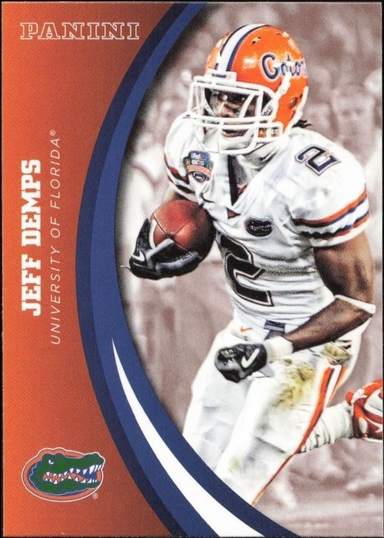 2015 Panini Florida Gators Jeff Demps #24 trading card