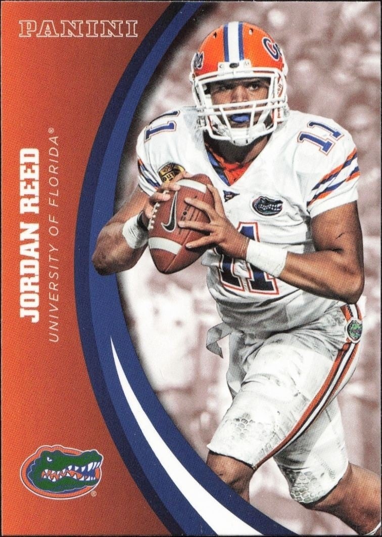 2015 Panini Florida Gators Jordan Reed #33 trading card