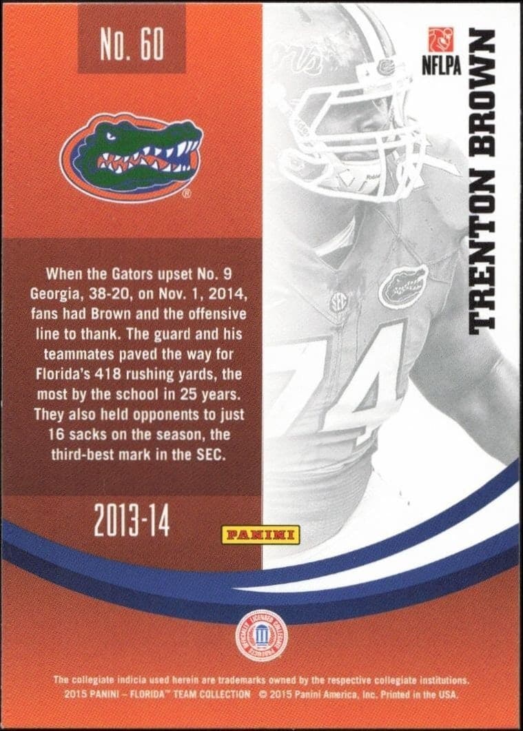 Trenton Brown - Back