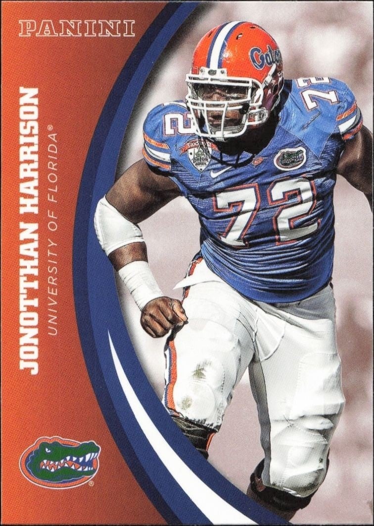 2015 Panini Florida Gators Jonotthan Harrison #32 trading card