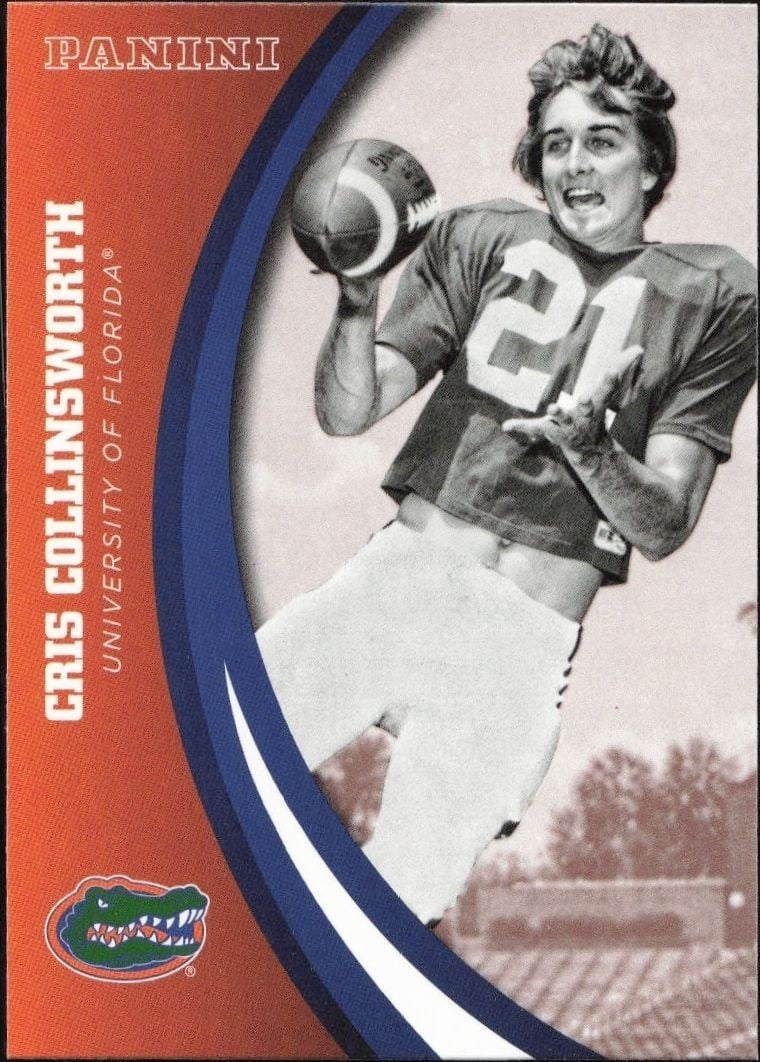 2015 Panini Florida Gators Cris Collinswoeth #78 trading card