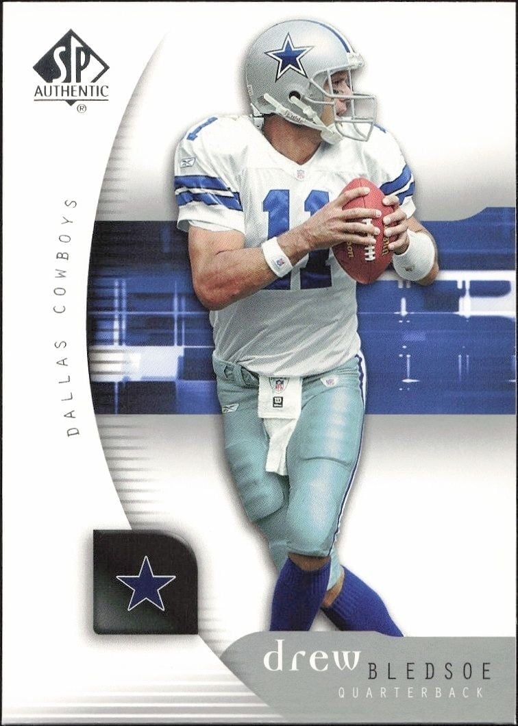 2005 Upper-Deck SP Authentic Drew Bledsoe #23 trading card