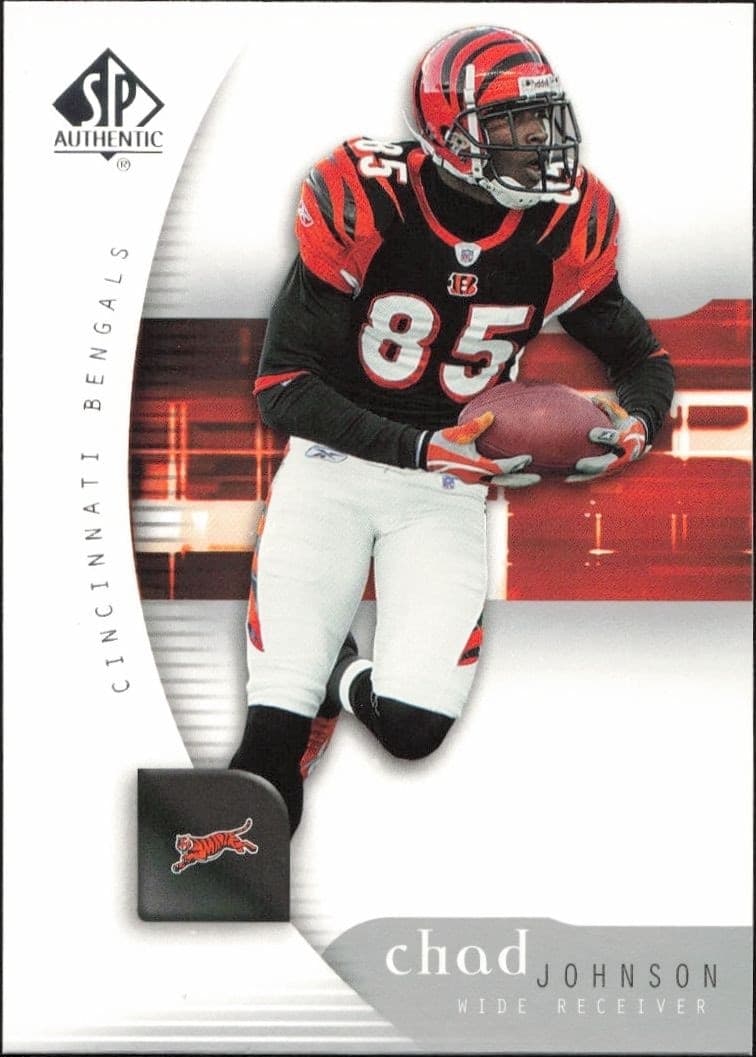 2005 Upper-Deck SP Authentic Chad Johnson #19 trading card