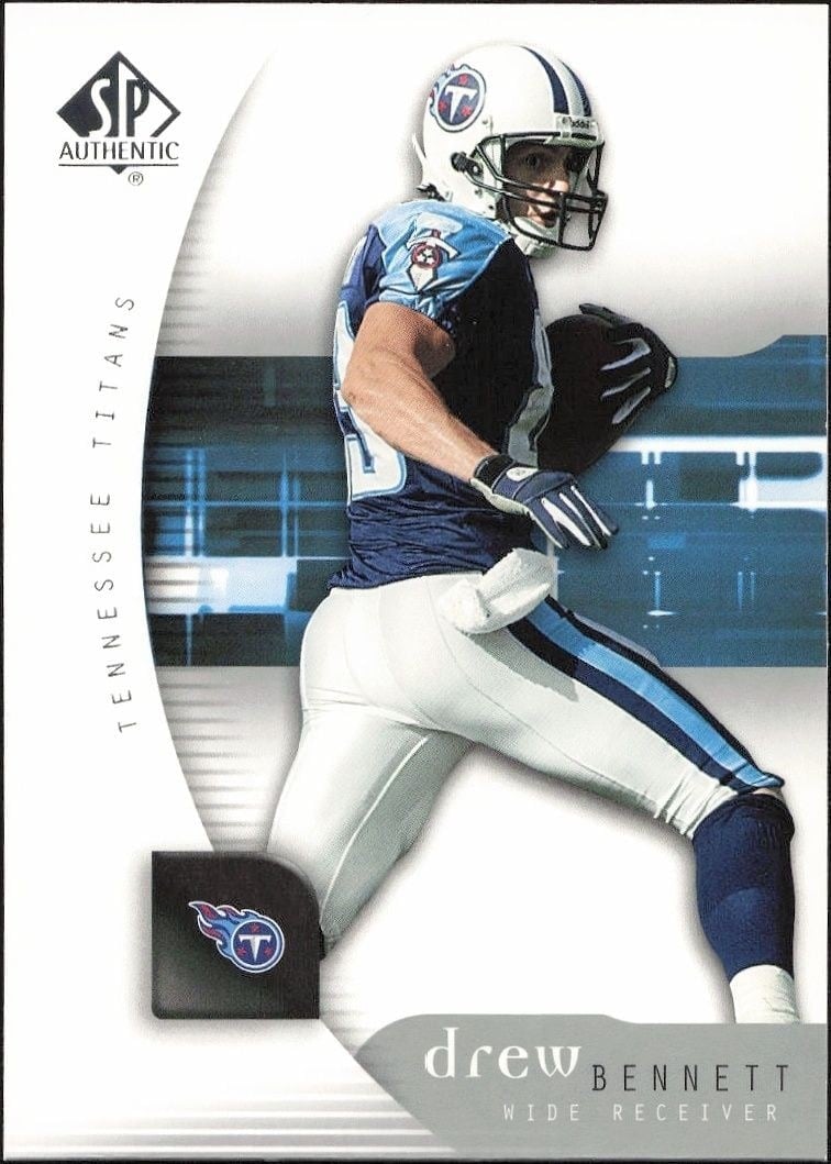 2005 Upper-Deck SP Authentic Drew Bennett #86 trading card
