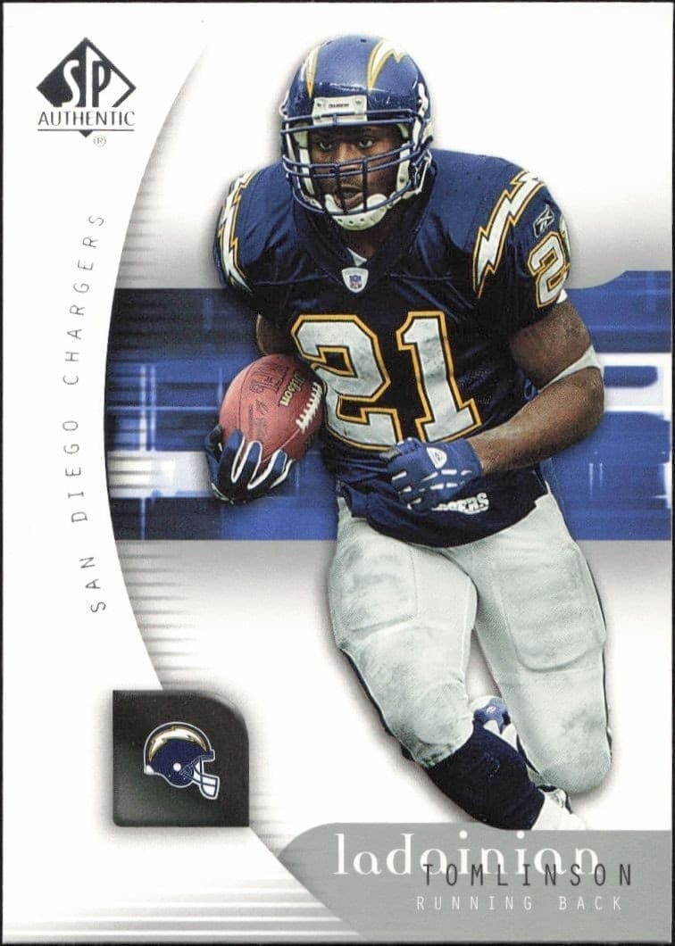 2005 Upper-Deck SP Authentic LaDainian Tomlinson #73 trading card