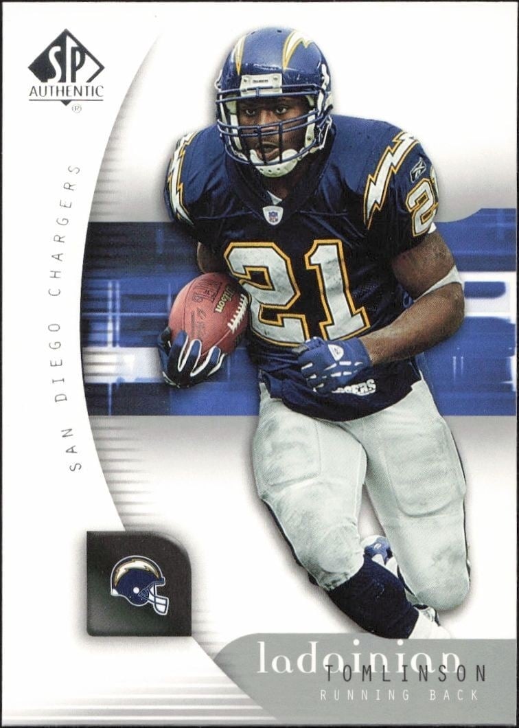 2005 Upper-Deck SP Authentic LaDainian Tomlinson #73 trading card