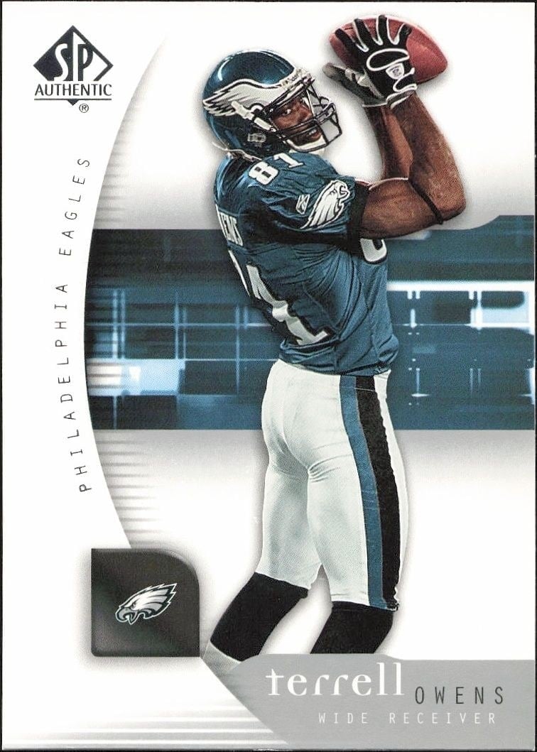 2005 Upper-Deck SP Authentic Terrell Owens #67 trading card