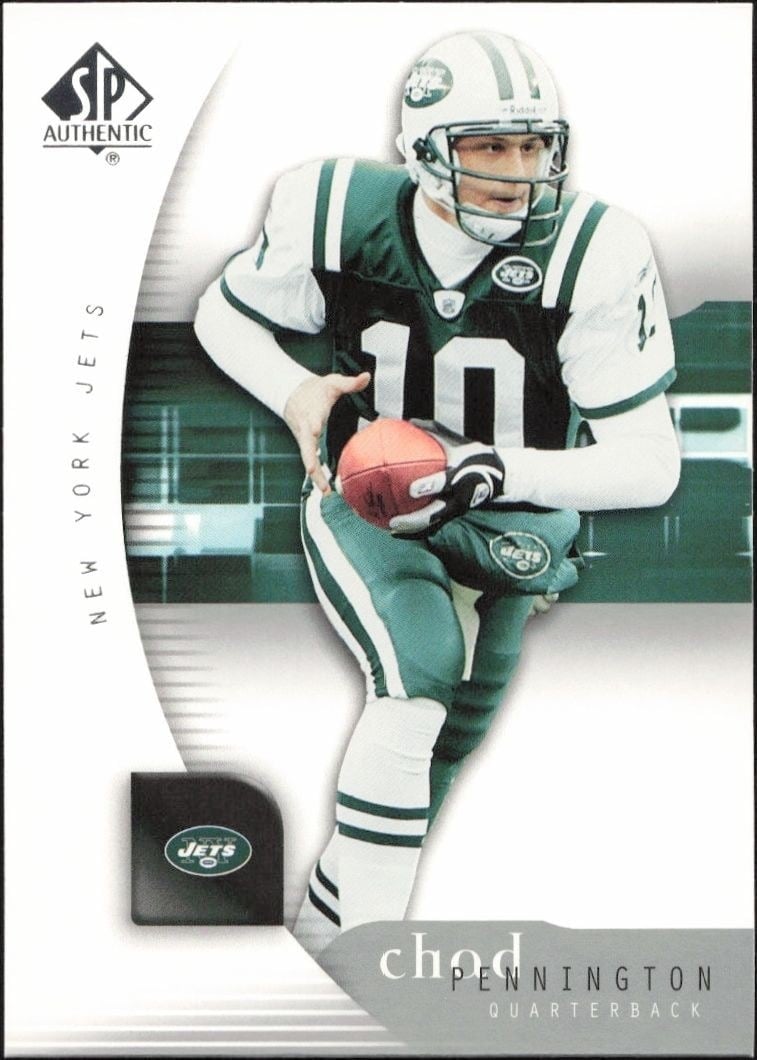 2005 Upper-Deck SP Authentic Chad Pennington #59 trading card