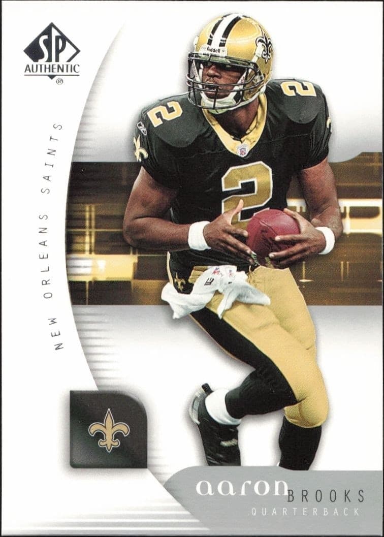 2005 Upper-Deck SP Authentic Aaron Brooks #53 trading card