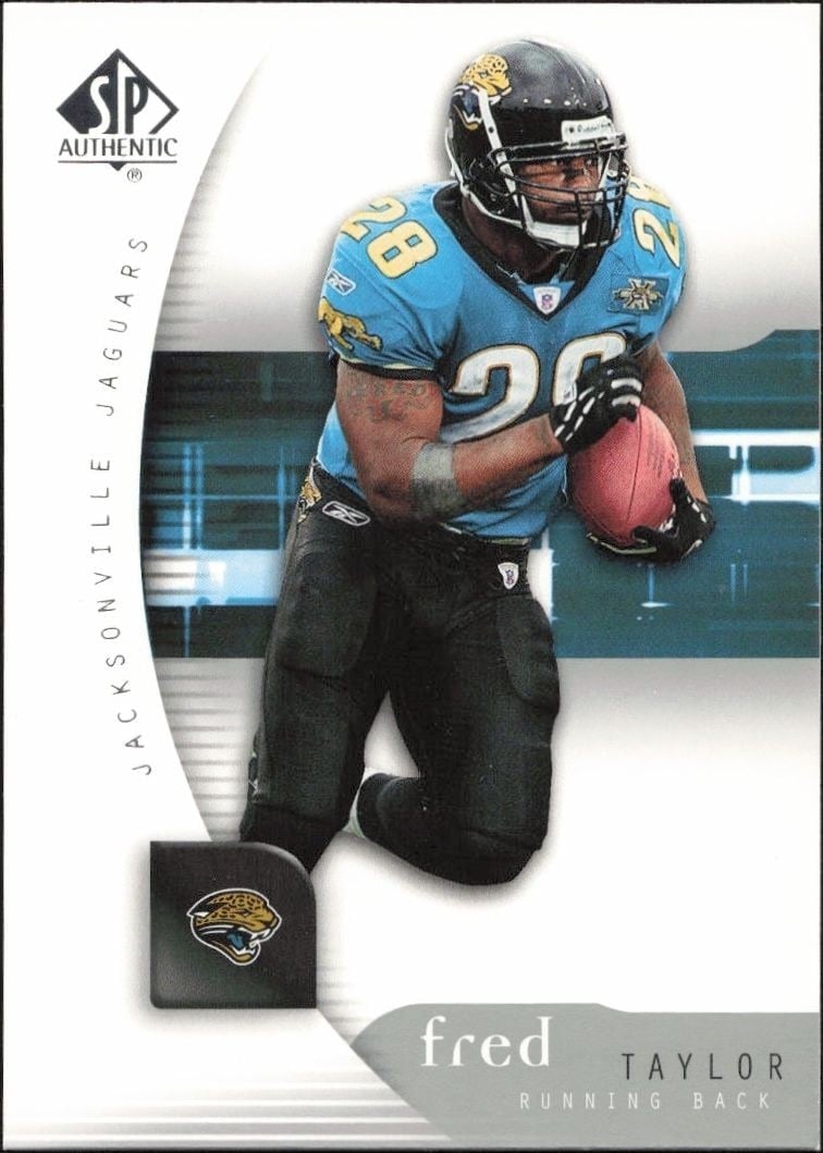 2005 Upper-Deck SP Authentic Fred Taylor #40 trading card