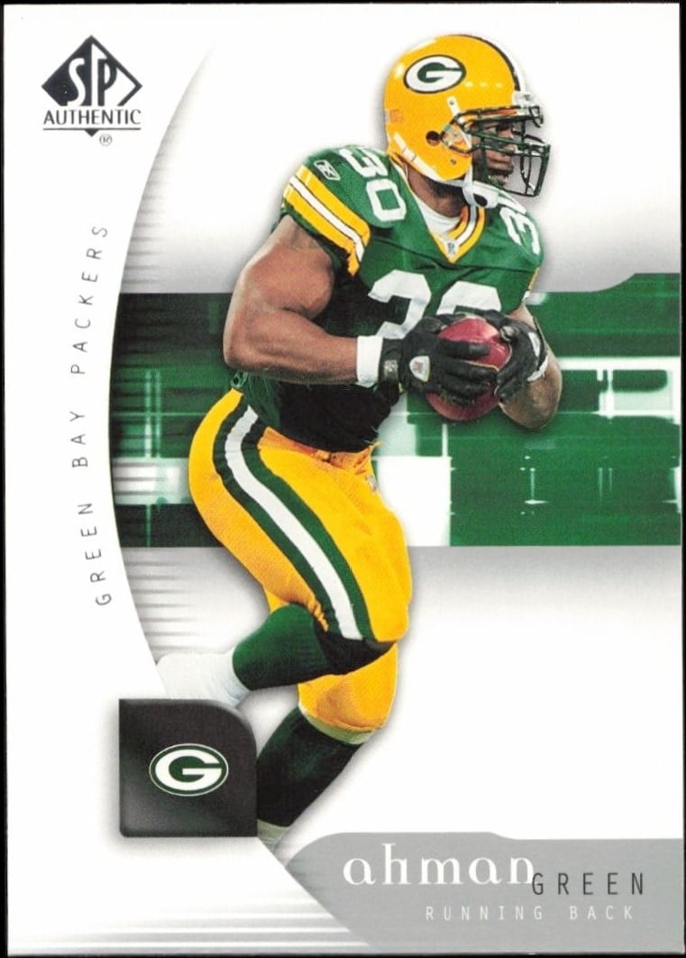 2005 Upper-Deck SP Authentic Ahman Green #31 trading card