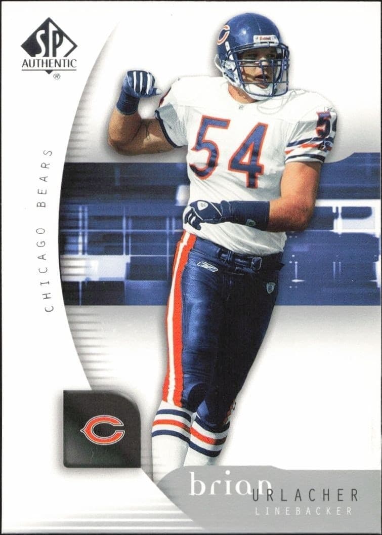 2005 Upper-Deck SP Authentic Brian Urlacher #16 trading card