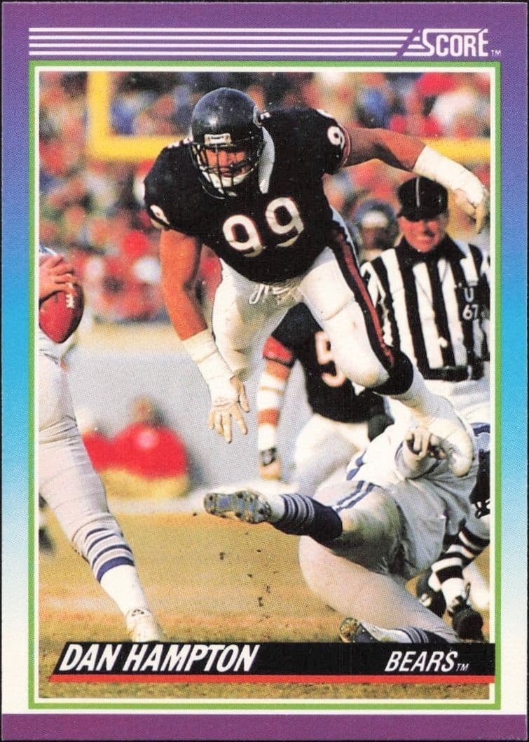 1990 Score Dan Hampton #201 trading card