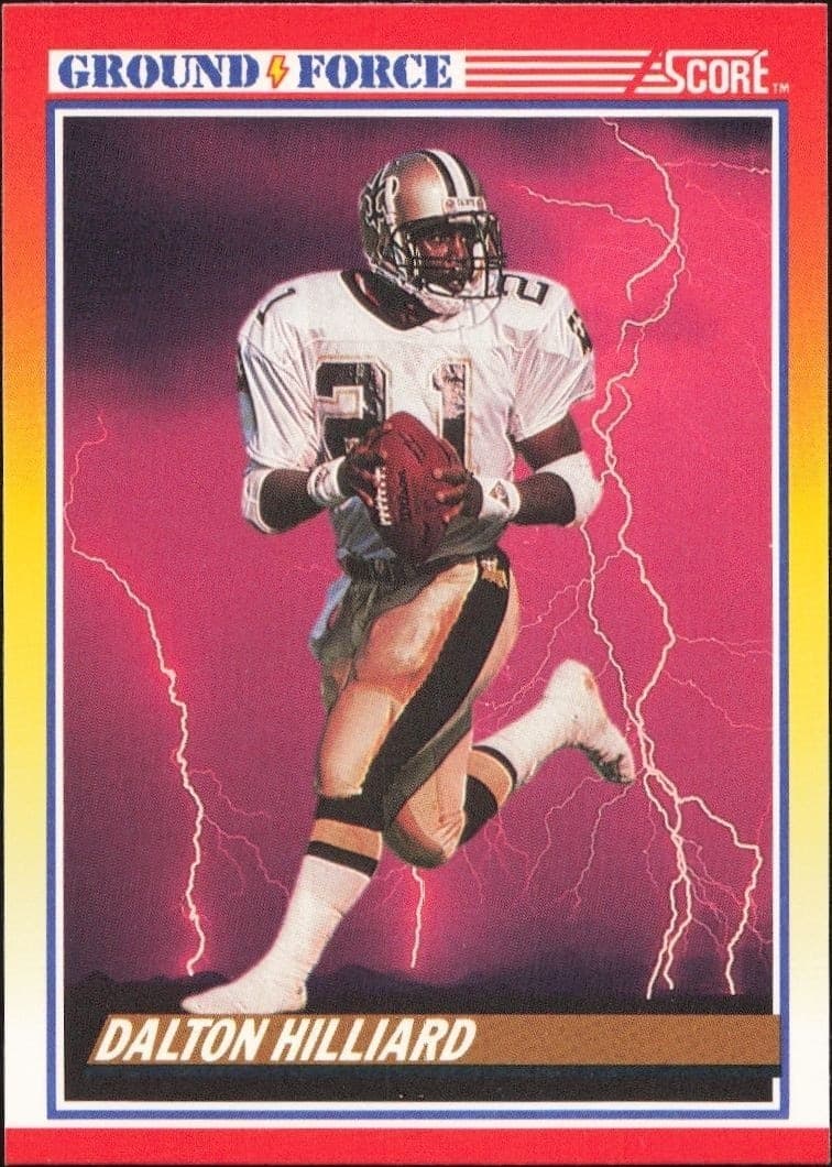 1990 Score Dalton Hilliard #327 trading card