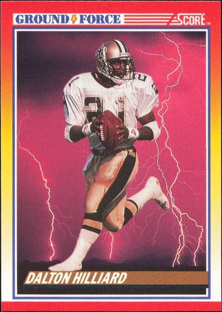 1990 Score Dalton Hilliard #327 trading card