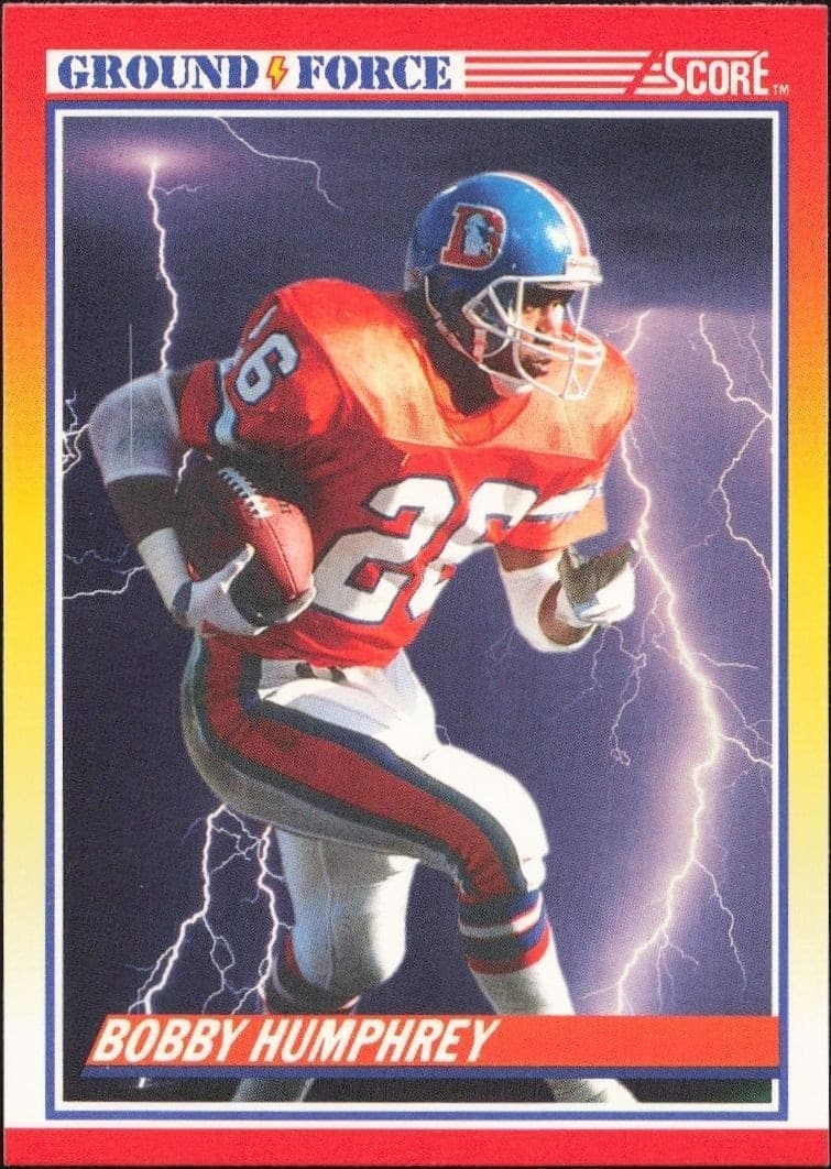1990 Score Bobby Humphrey #324 trading card