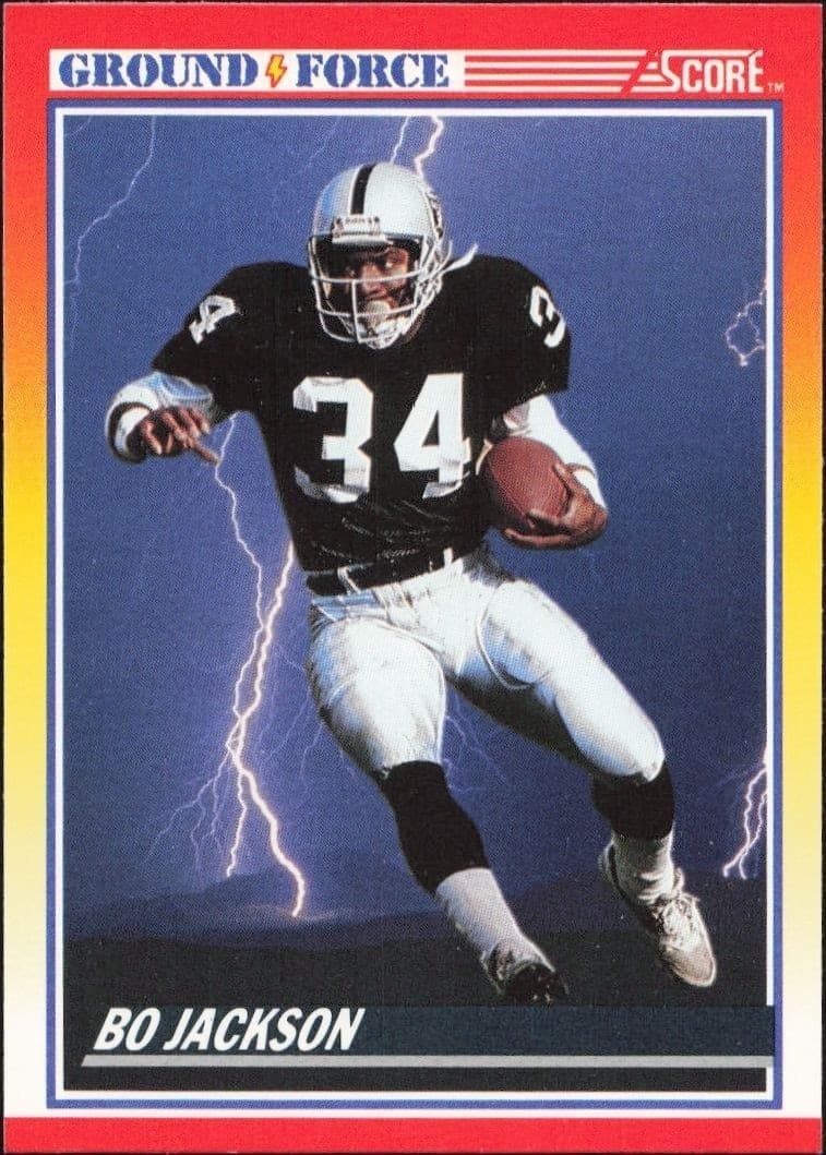 1990 Score Bo Jackson #330 trading card