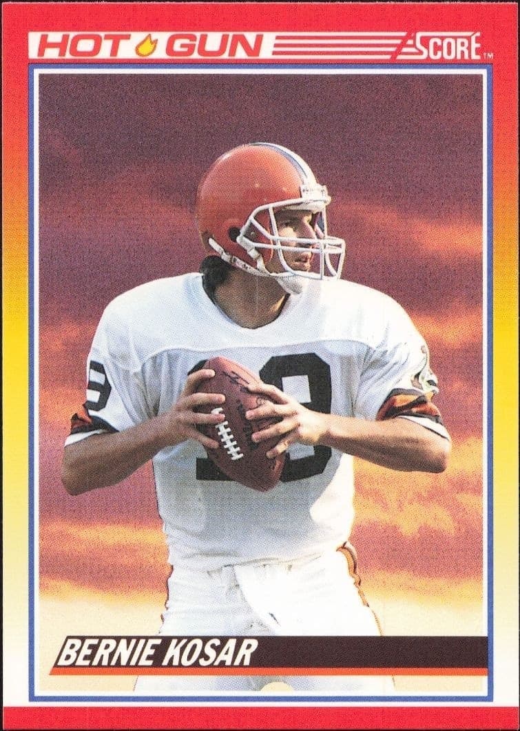 1990 Score Bernie Kosar #319 trading card