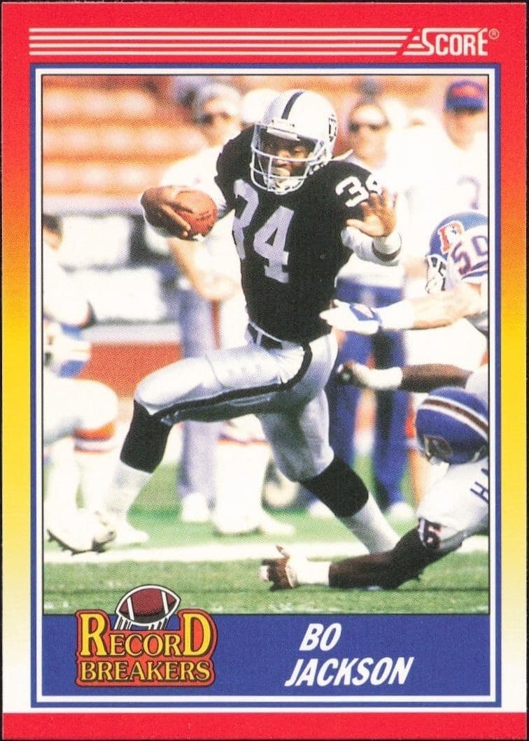 1990 Score Bo Jackson #591 trading card