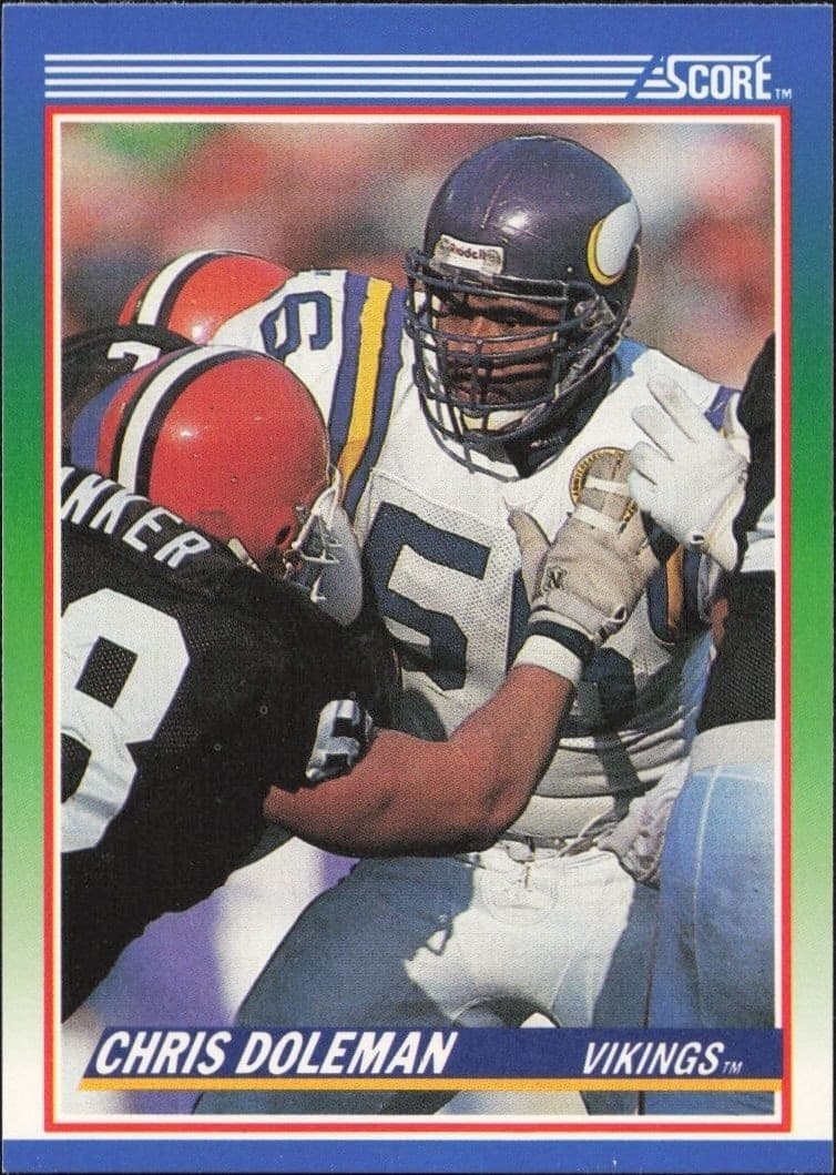 1990 Score Chris Doleman #56 trading card