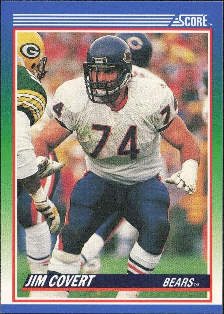 1990 Score Jim Covert #73 trading card