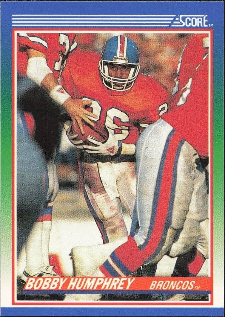 1990 Score Bobby Humphrey #85 trading card