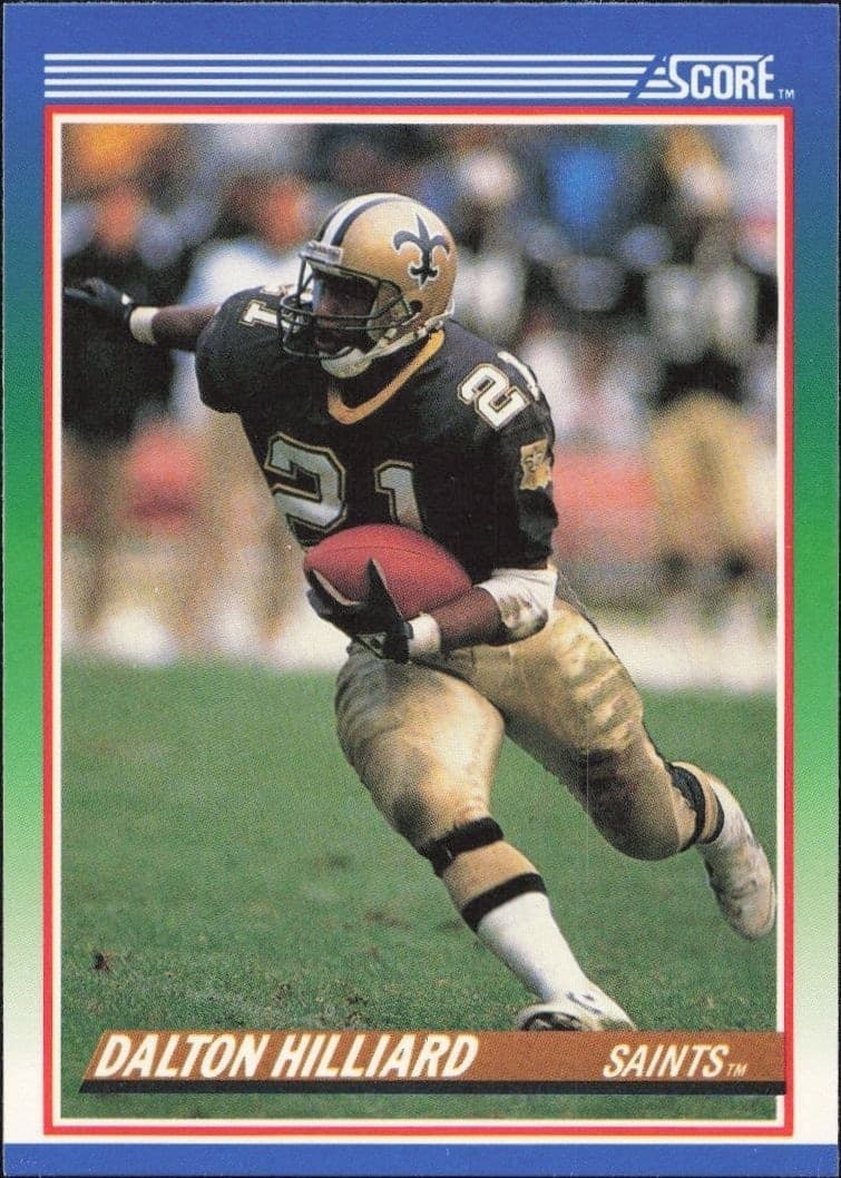 1990 Score Dalton Hilliard #90 trading card