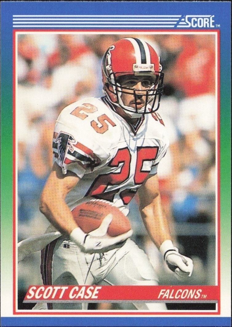 1990 Score Scott Case #104 trading card