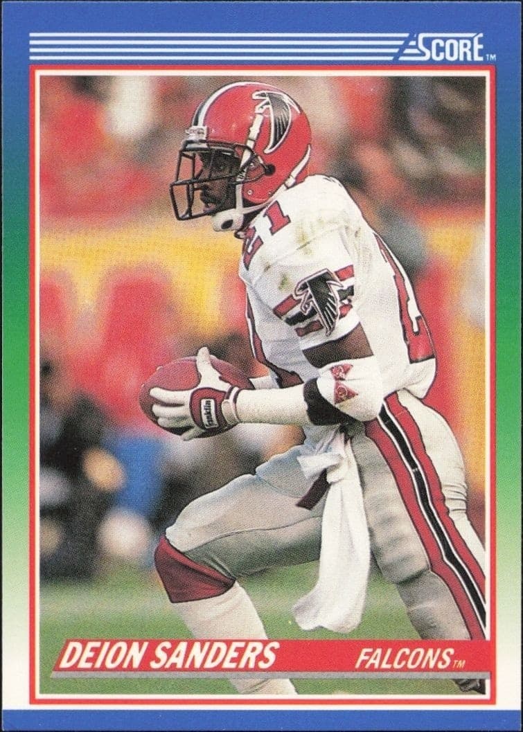 1990 Score Deion Sanders #95 trading card