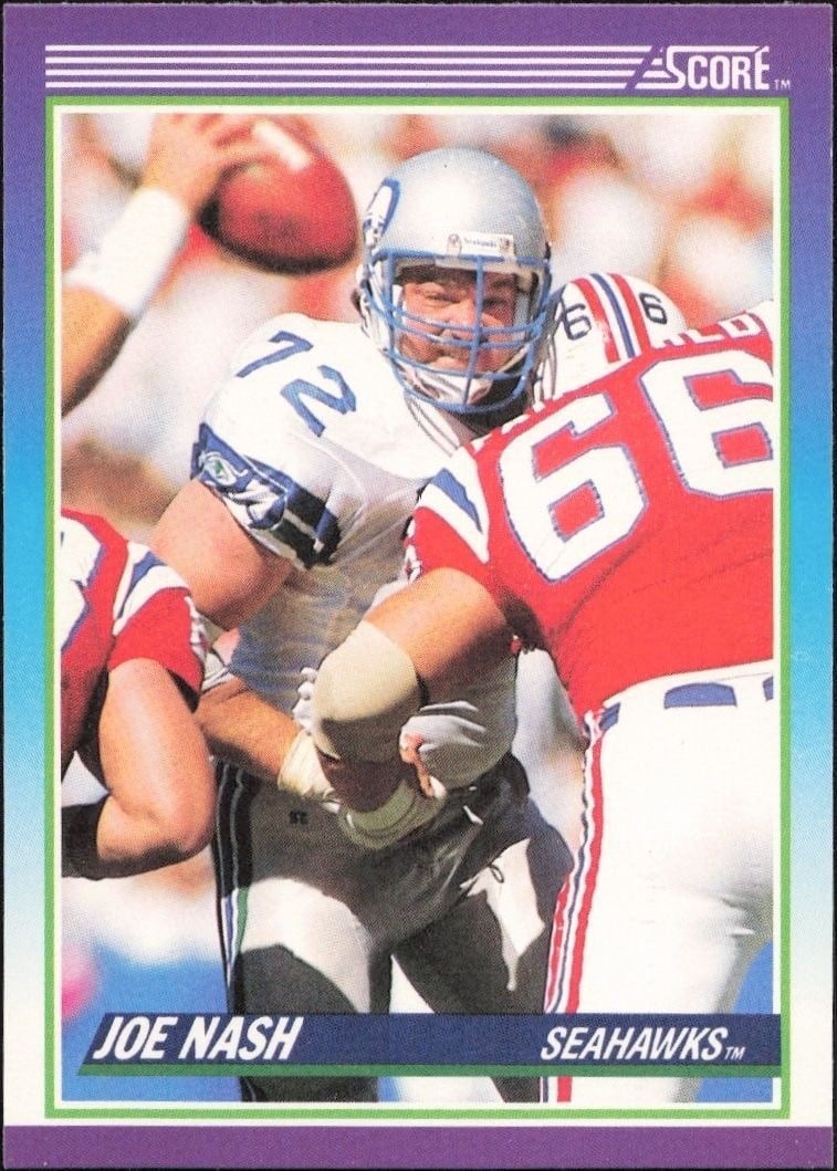 1990 Score Joe Nash #172 trading card