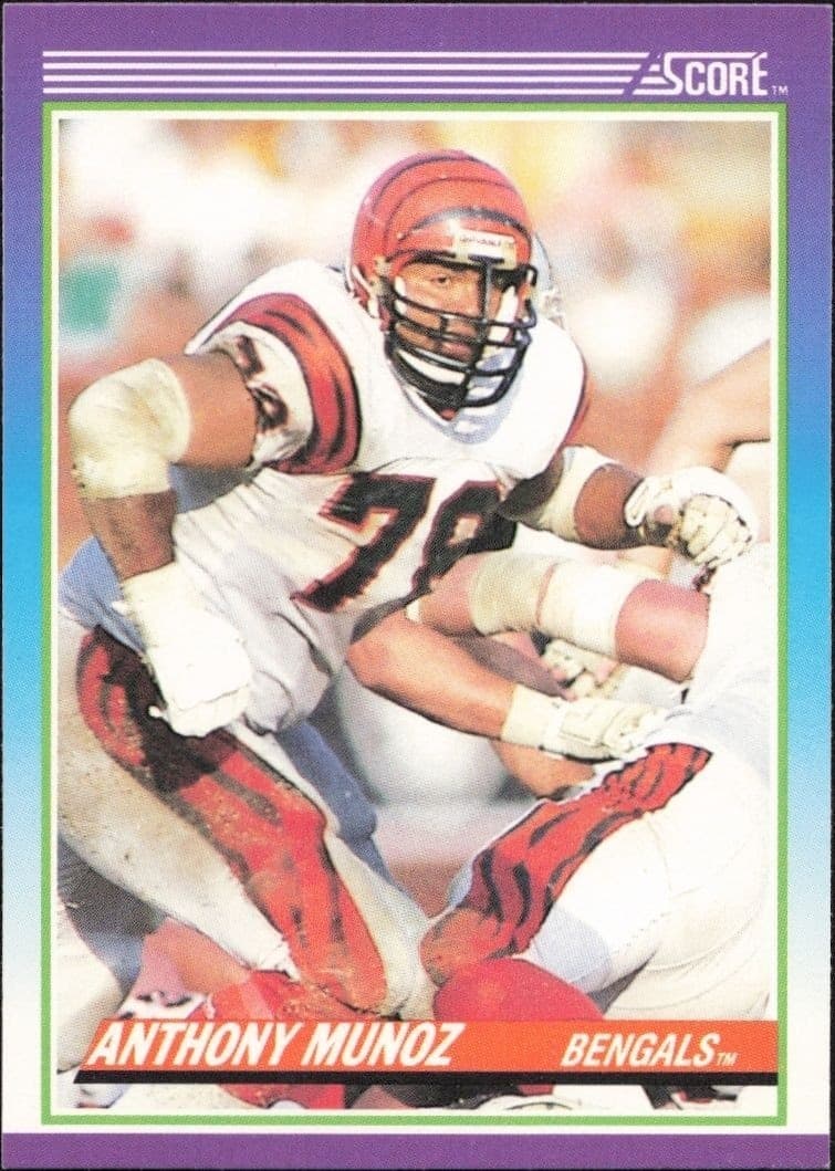 1990 Score Anthony Munoz #178 trading card