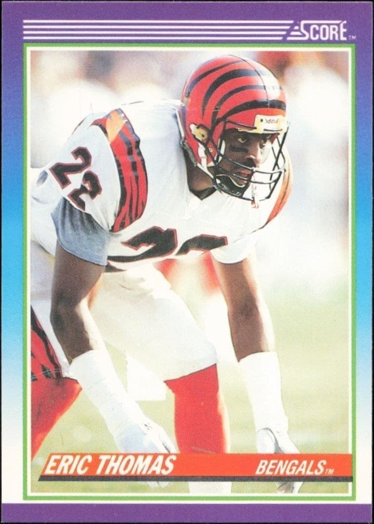 1990 Score Eric Thomas #141 trading card