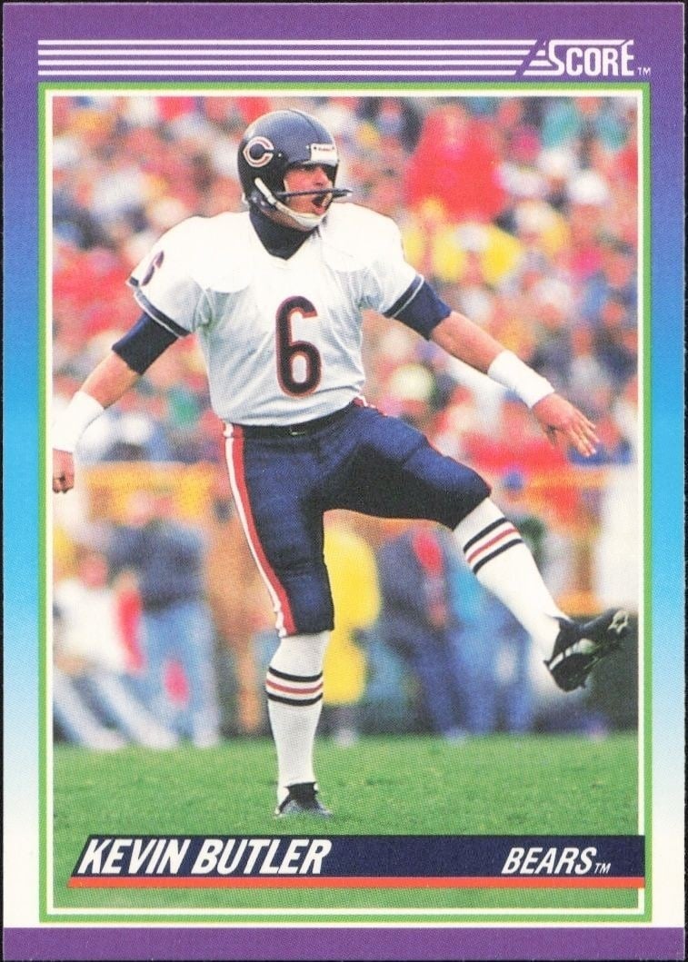 1990 Score Kevin Butler #134 trading card