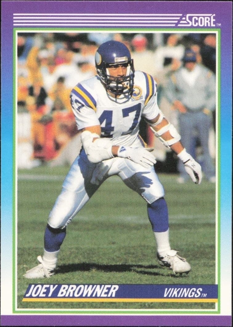 1990 Score Joey Browner #147 trading card