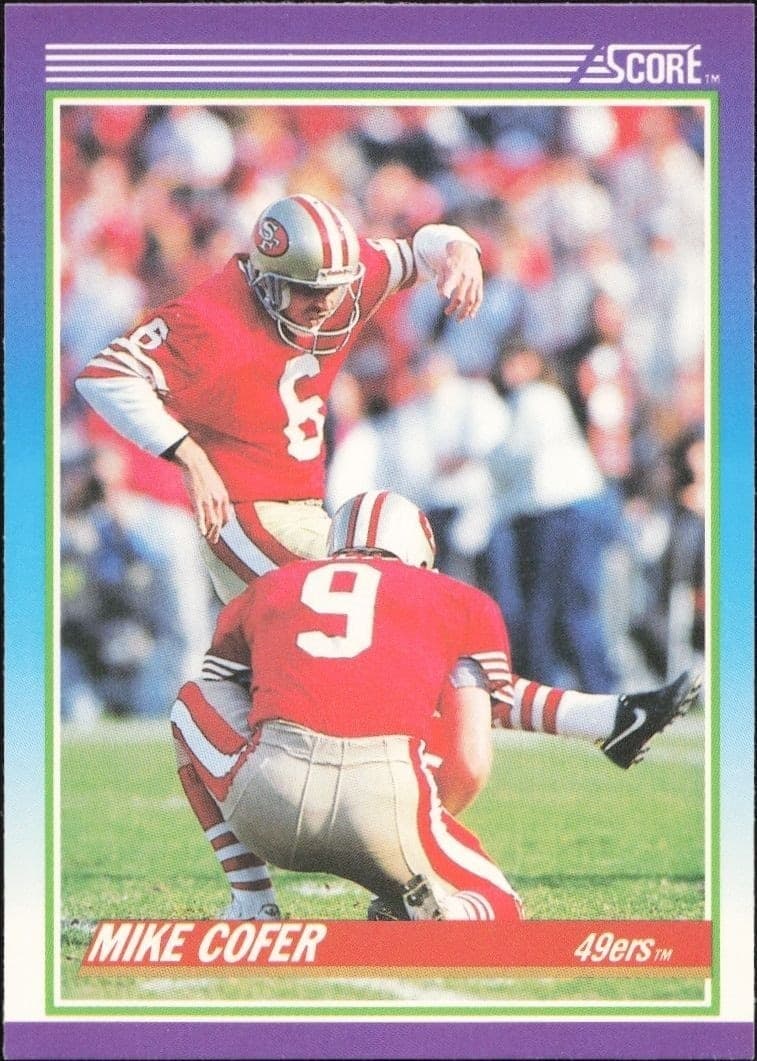 1990 Score Mike Cofer #155 trading card