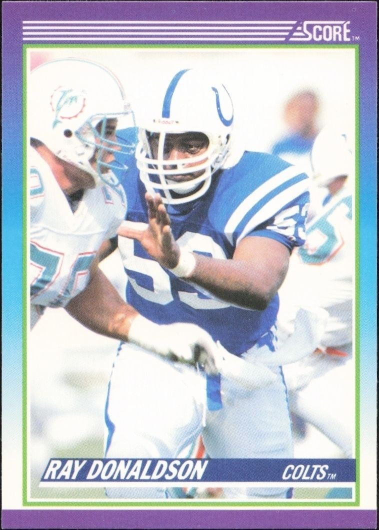 1990 Score Ray Donaldson #153 trading card