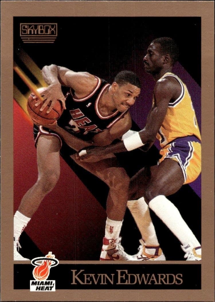 1990-91 Skybox Kevin Edwards #146 trading card