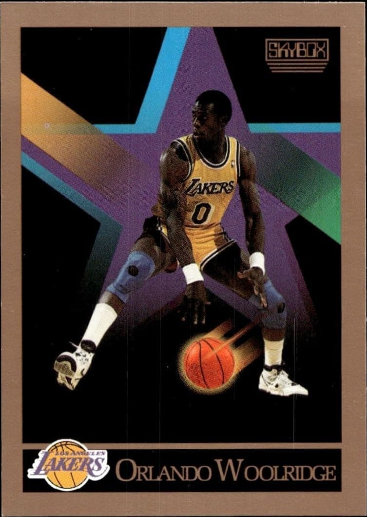 1990-91 Skybox Orlando Woolridge #142 trading card