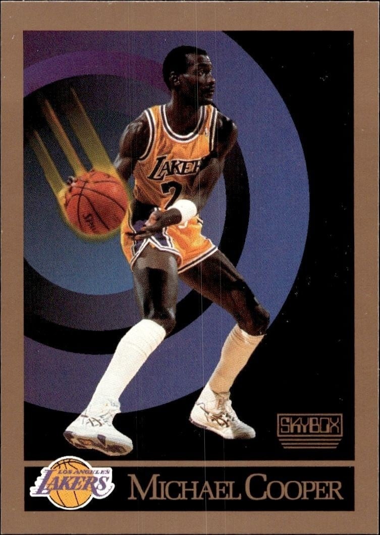 1990-91 Skybox Michael Cooper #134 trading card