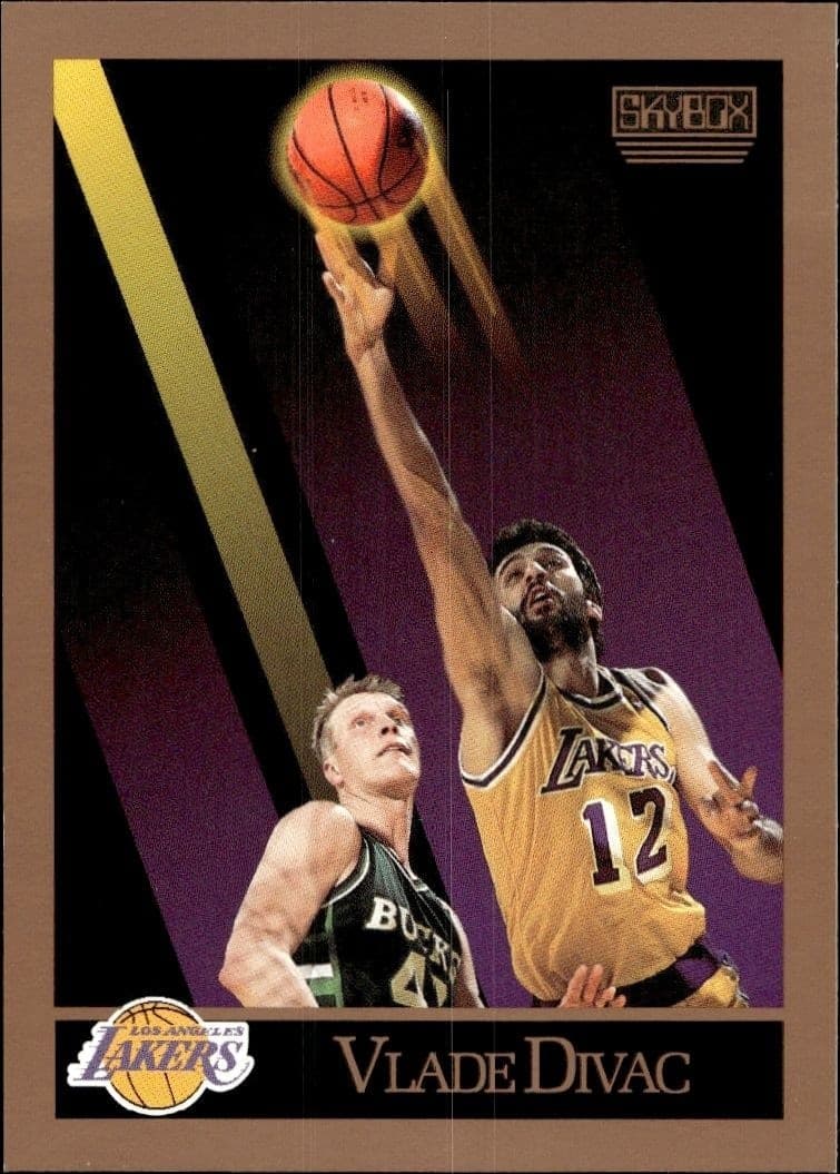 1990-91 Skybox Vlade Divac #135 trading card
