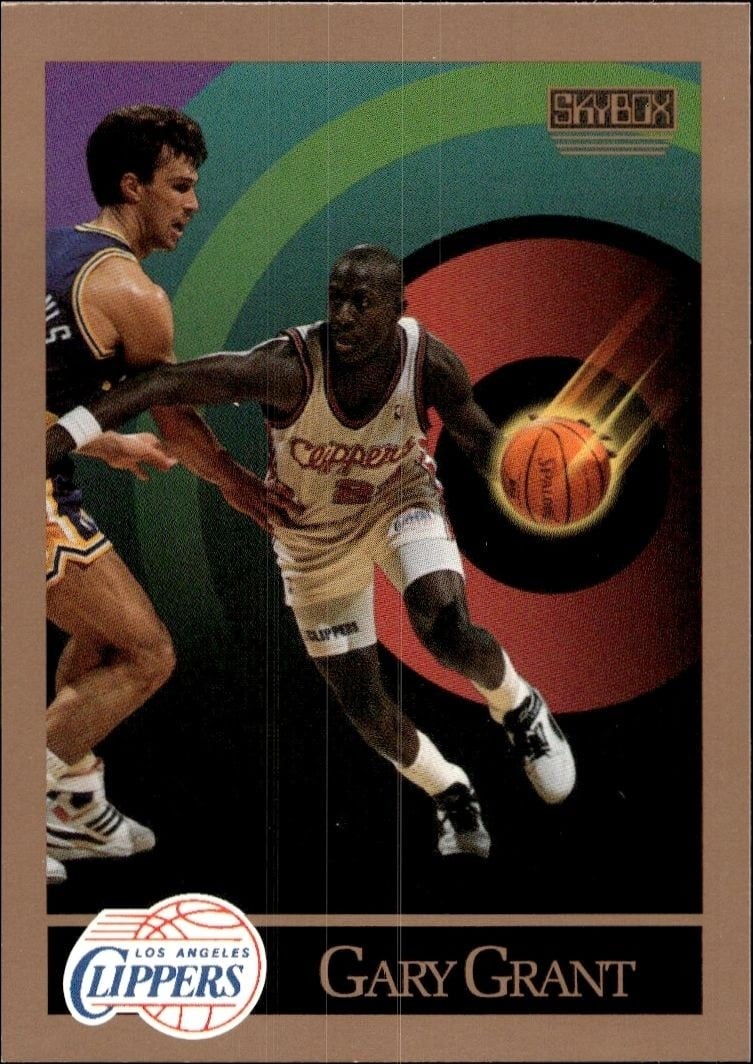 1990-91 Skybox Gary Grant #127 trading card