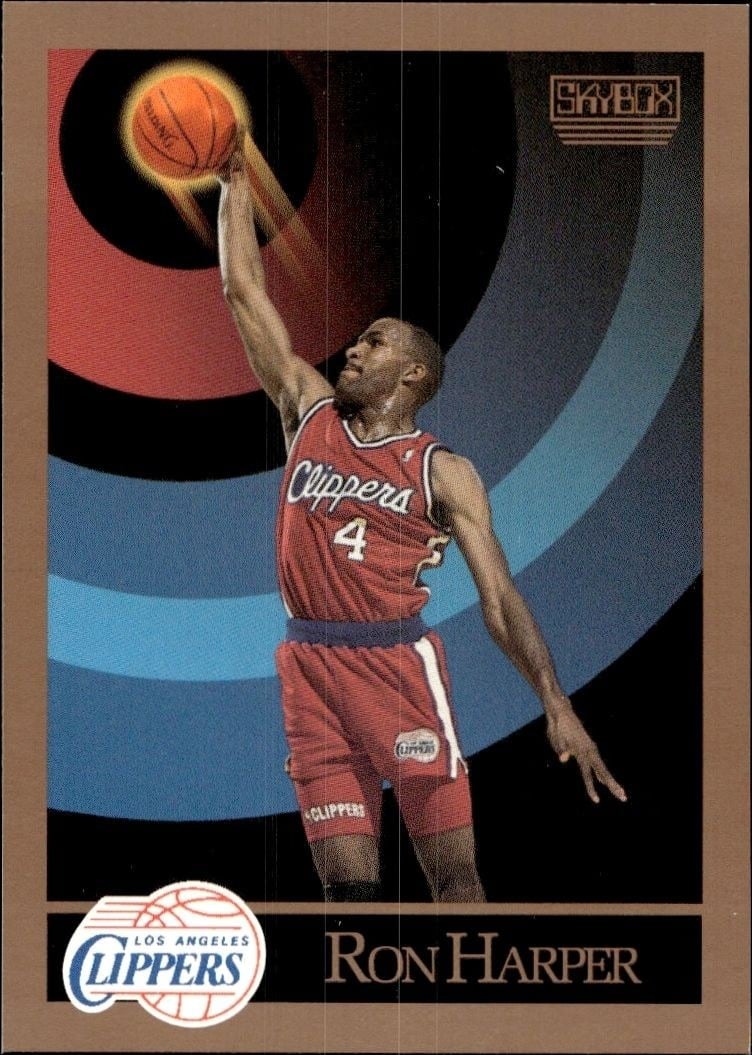 1990-91 Skybox Ron Harper #128 trading card