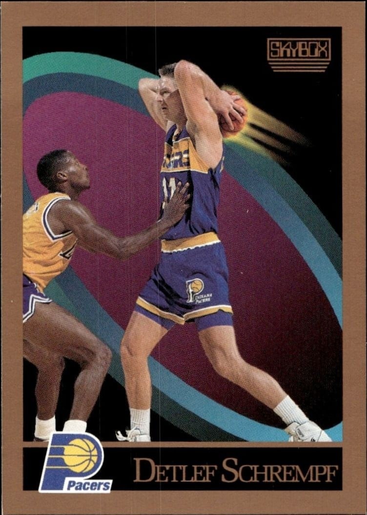 1990-91 Skybox Detlef Schrempf #121 trading card
