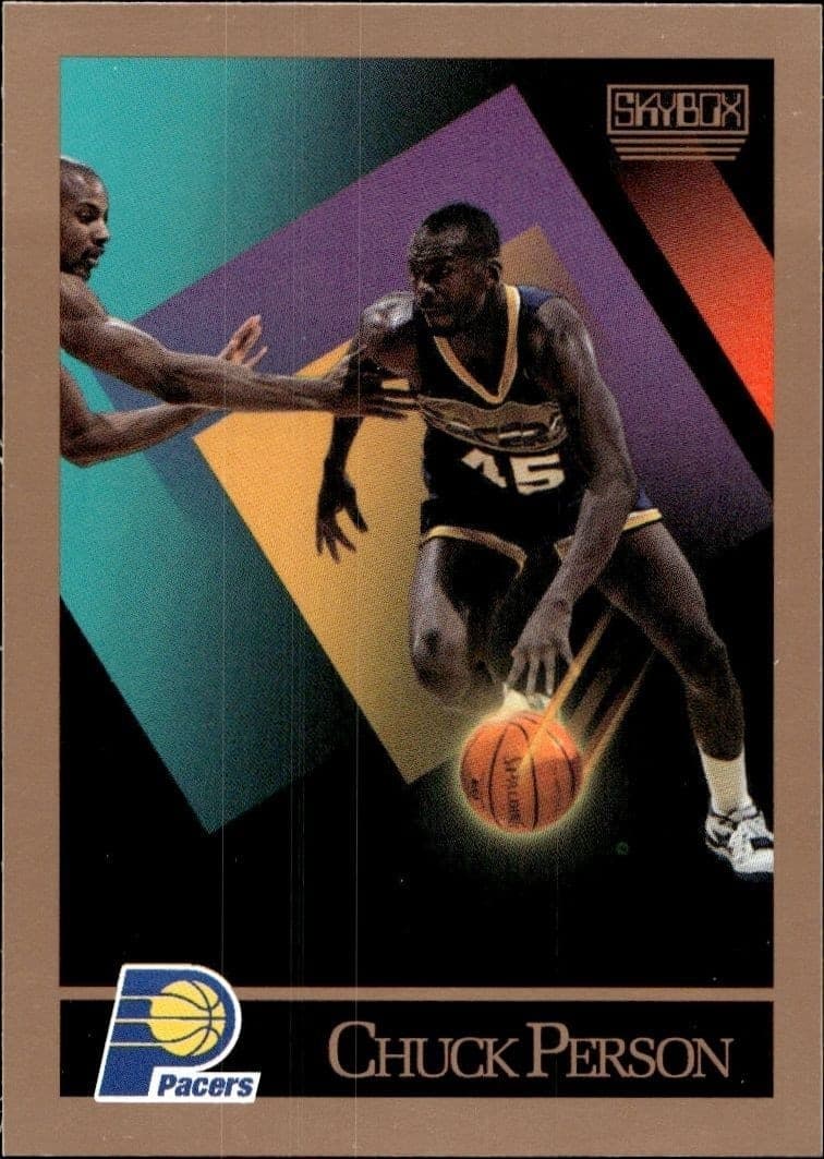 1990-91 Skybox Chuck Person #119 trading card